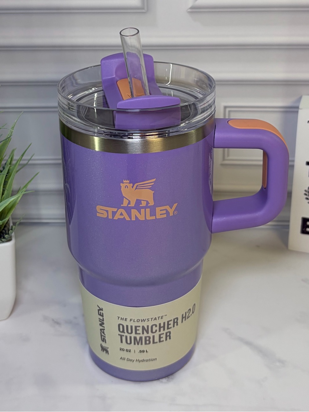 Stanley Periwinkle Shimmer 20oz Quencher BNWT